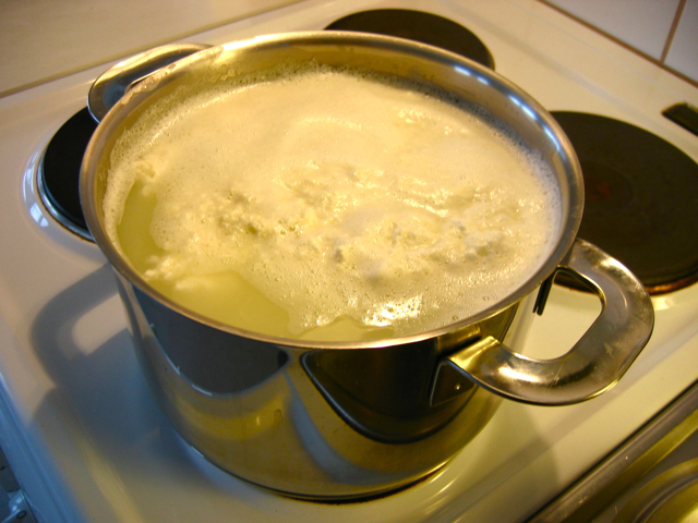 Making paneer